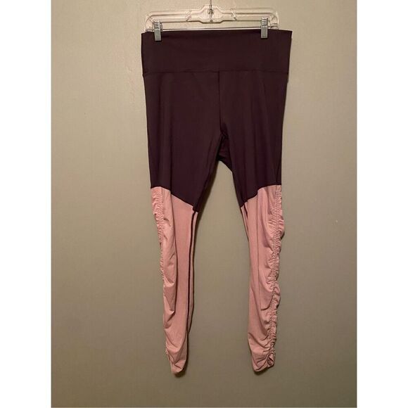 Fabletics Cashel Foldover PureLuxe Legging Purple Size XL NWT - Picture 3 of 10